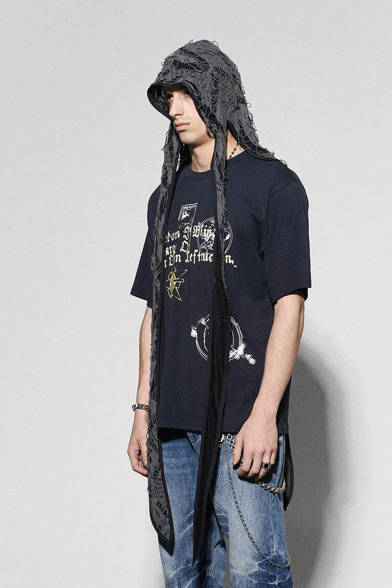 Ripped Bunny Ears Durag