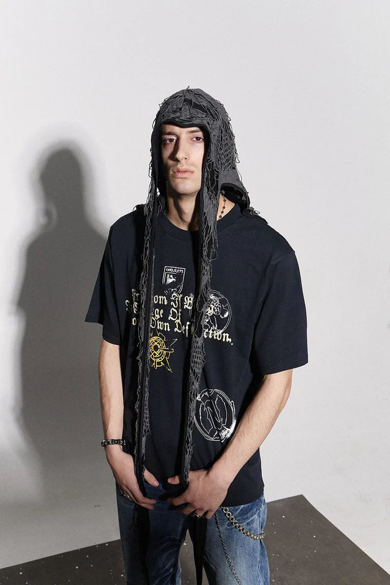 Ripped Bunny Ears Durag