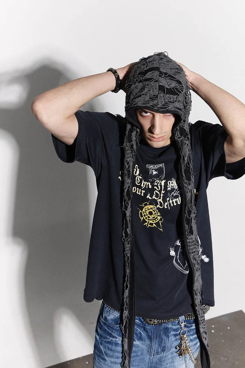 Ripped Bunny Ears Durag