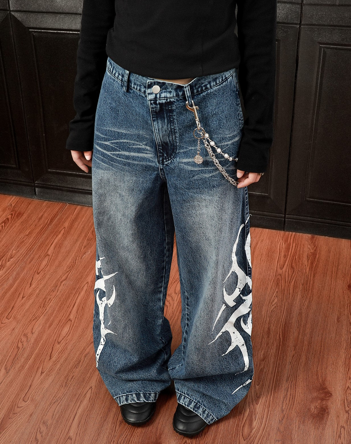 TRIBAL EDGE DENIM PANTS