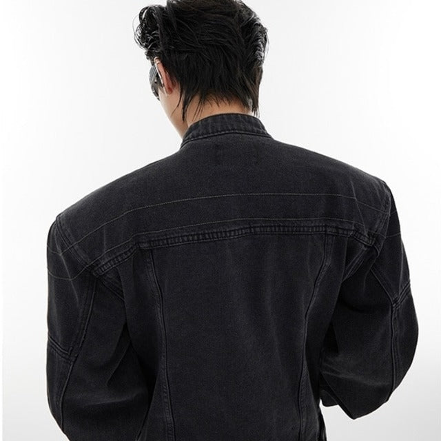 RETRO WASHED DENIM JACKET