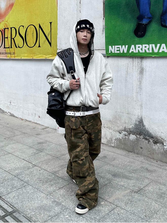 REVERSIBLE CAMO HOODIE