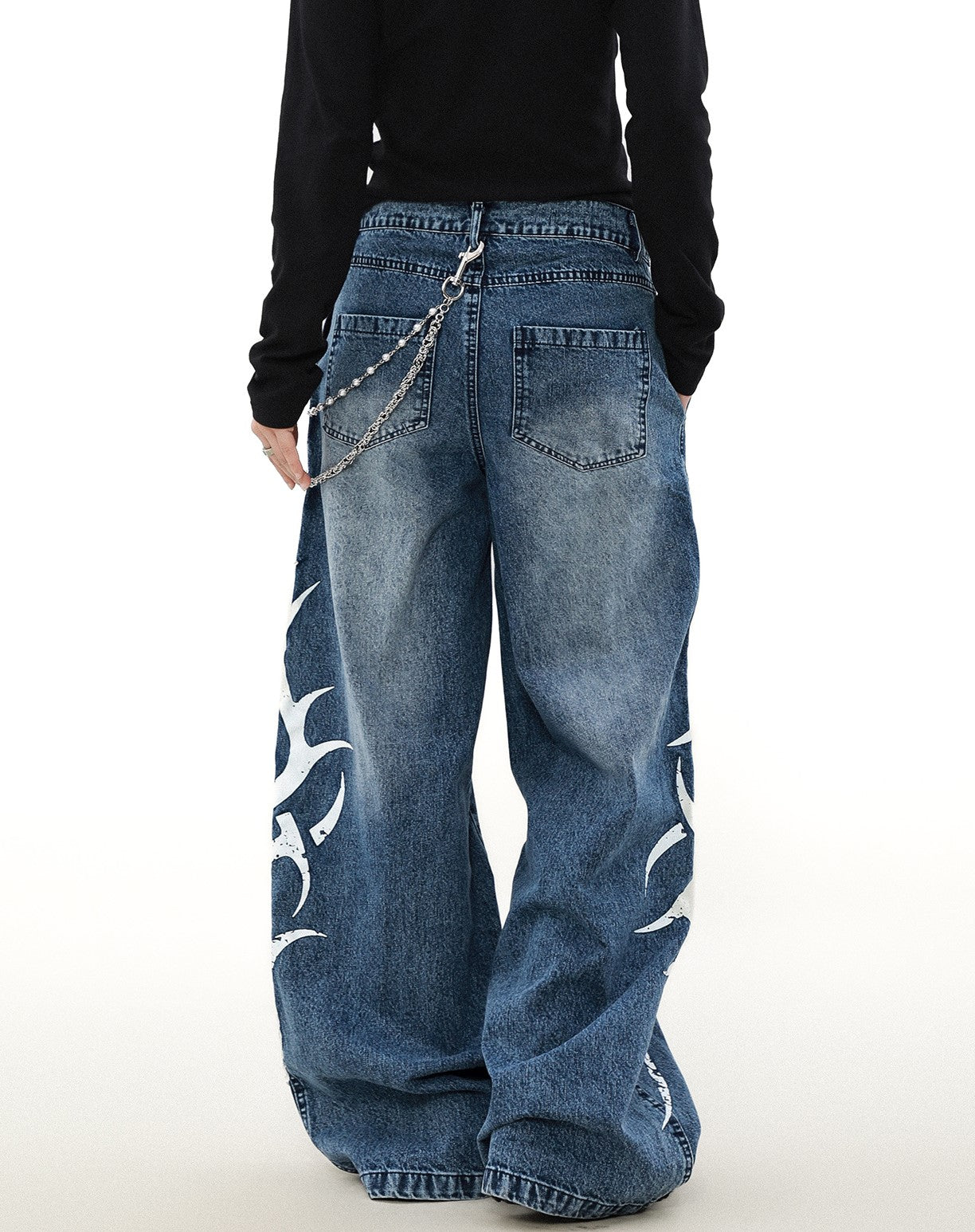 TRIBAL EDGE DENIM PANTS