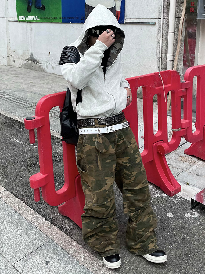 REVERSIBLE CAMO HOODIE