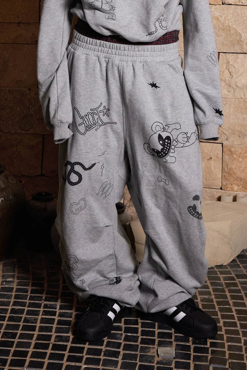 BLOCKBUSTER SWEAT SETUP (bottoms)