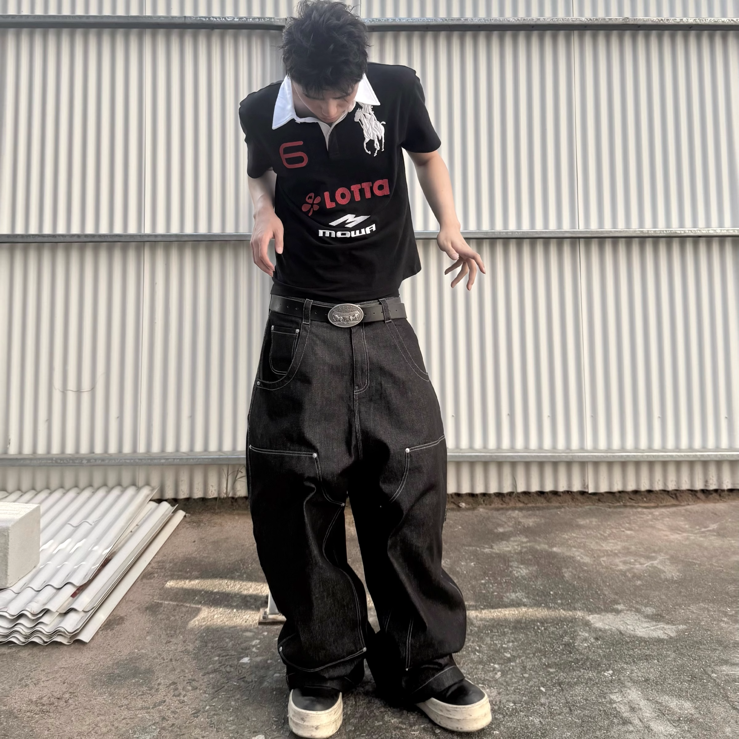 REGIT SUPER BAGGY DENIM