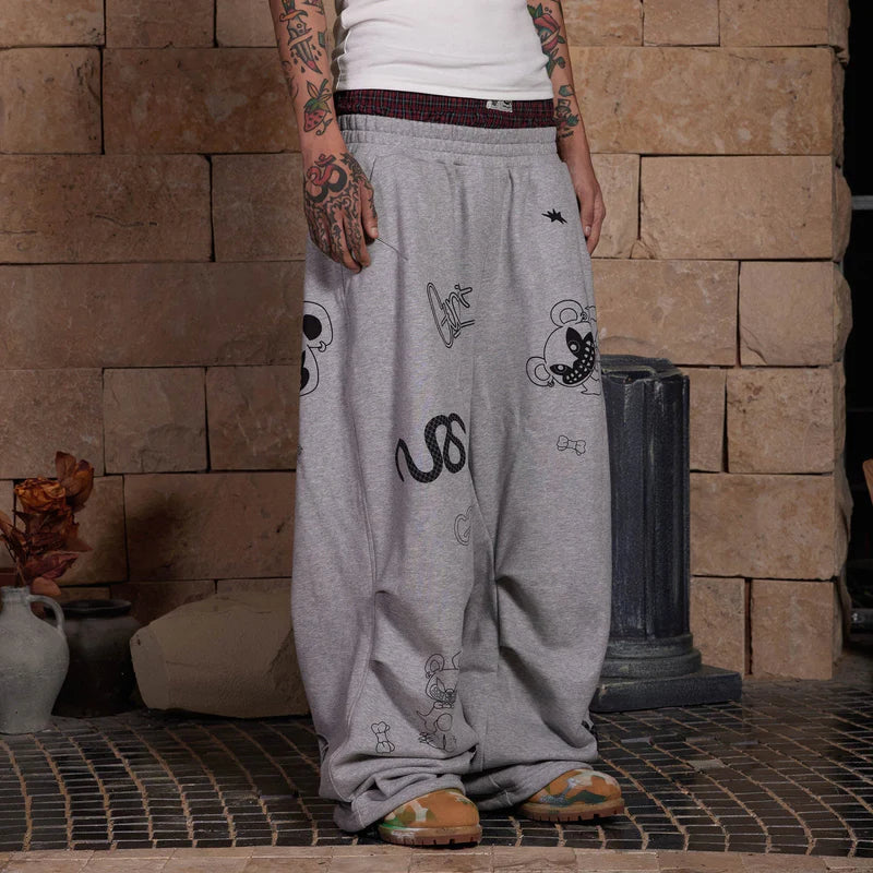 BLOCKBUSTER SWEAT SETUP (bottoms)