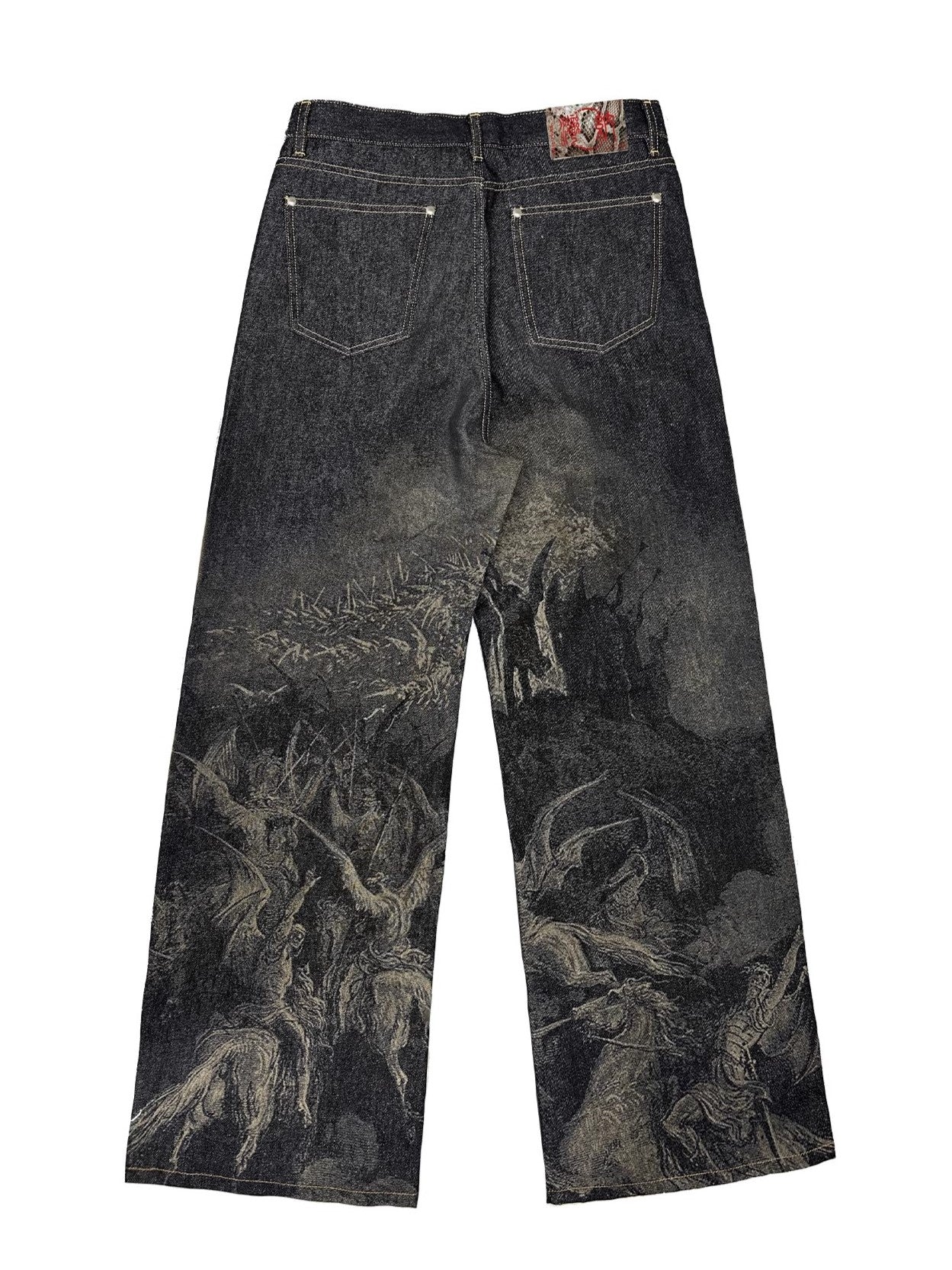 LOST PARADISE SHADOW DENIM PANTS