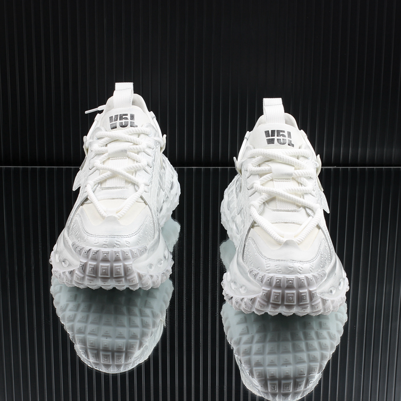 STITCHING LETTER PLATFFOM SNEAKER