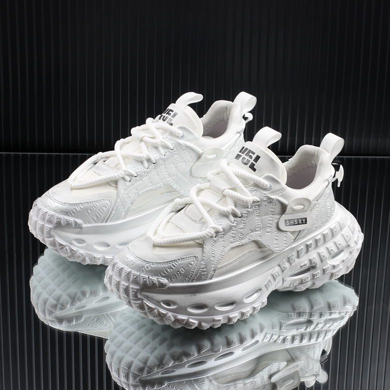 STITCHING LETTER PLATFFOM SNEAKER