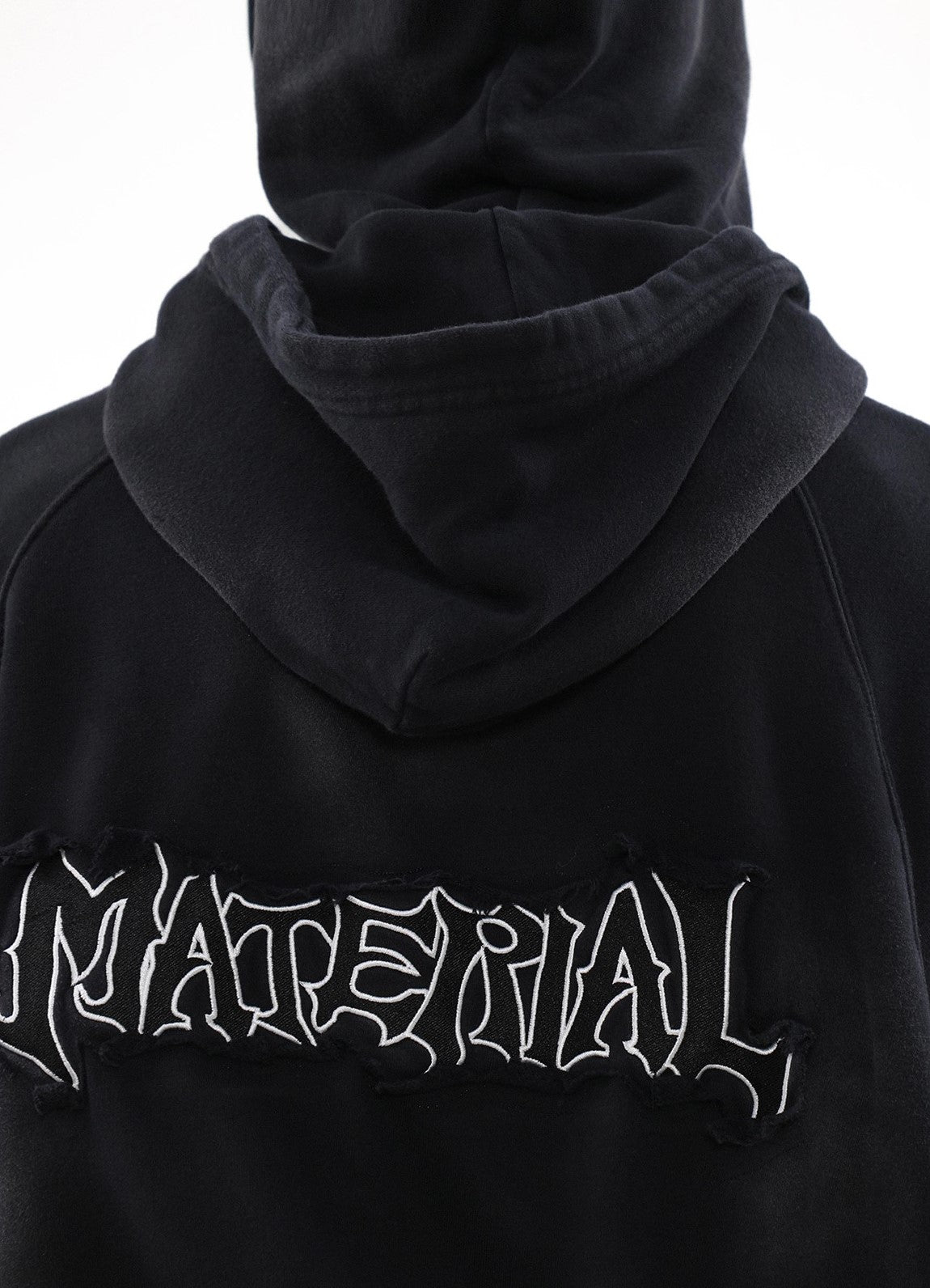 ACID WASHED ZIP HOODIE