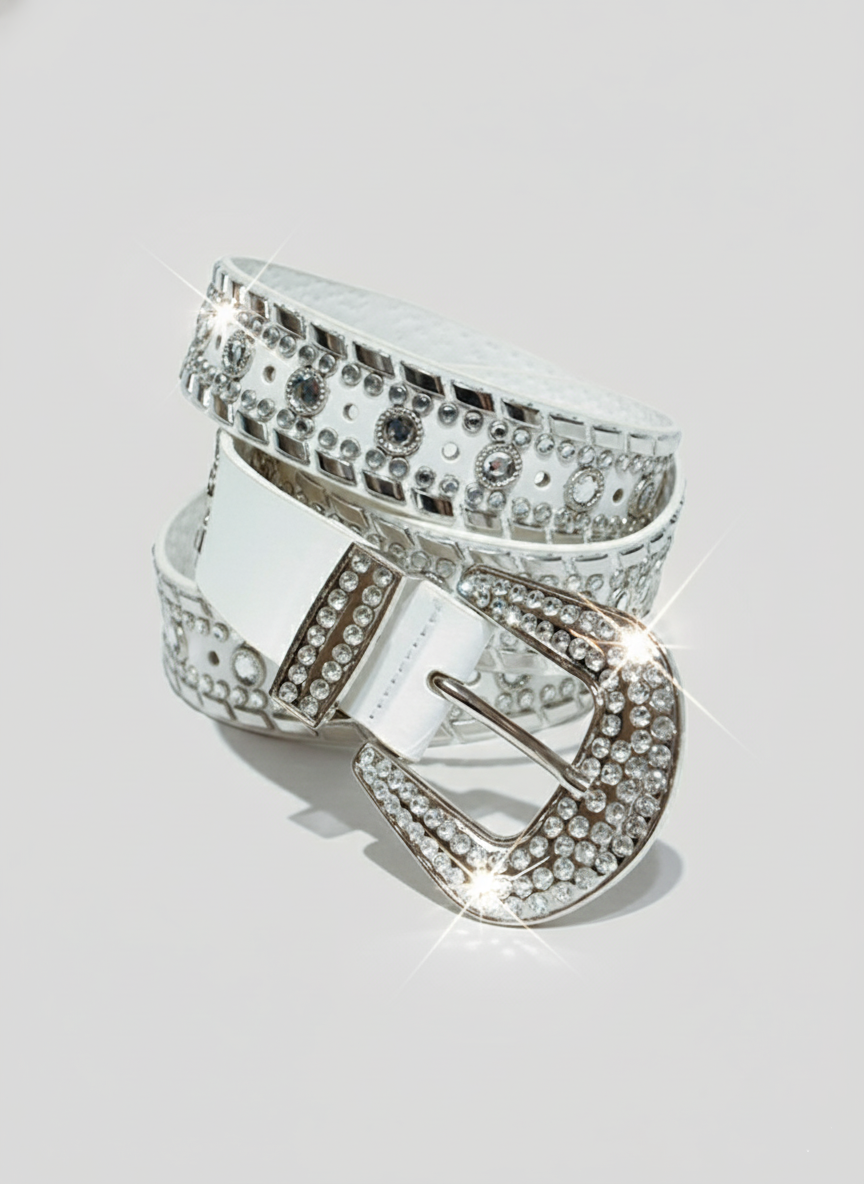 RHINESTONE ENCRUSTED BELT