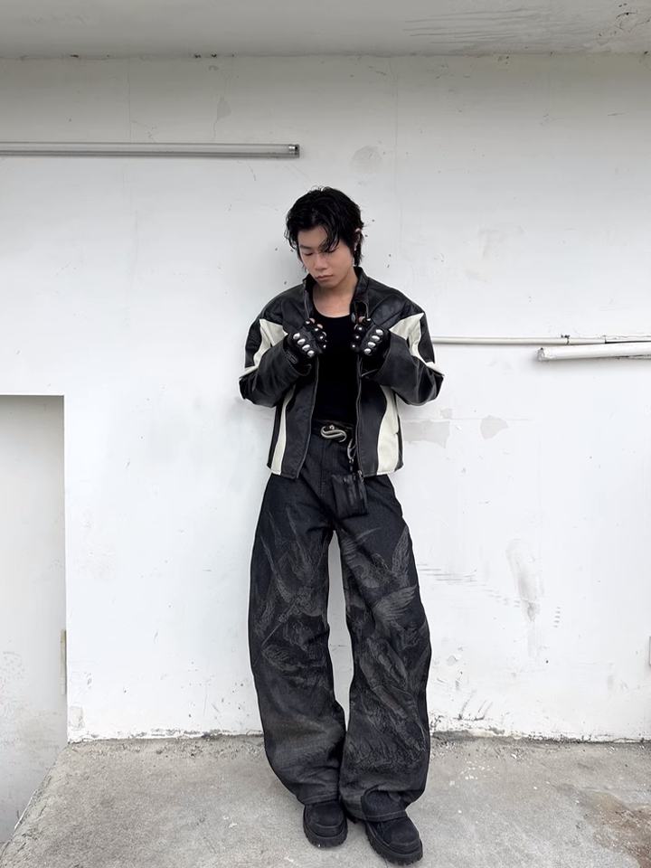 LOST PARADISE SHADOW DENIM PANTS