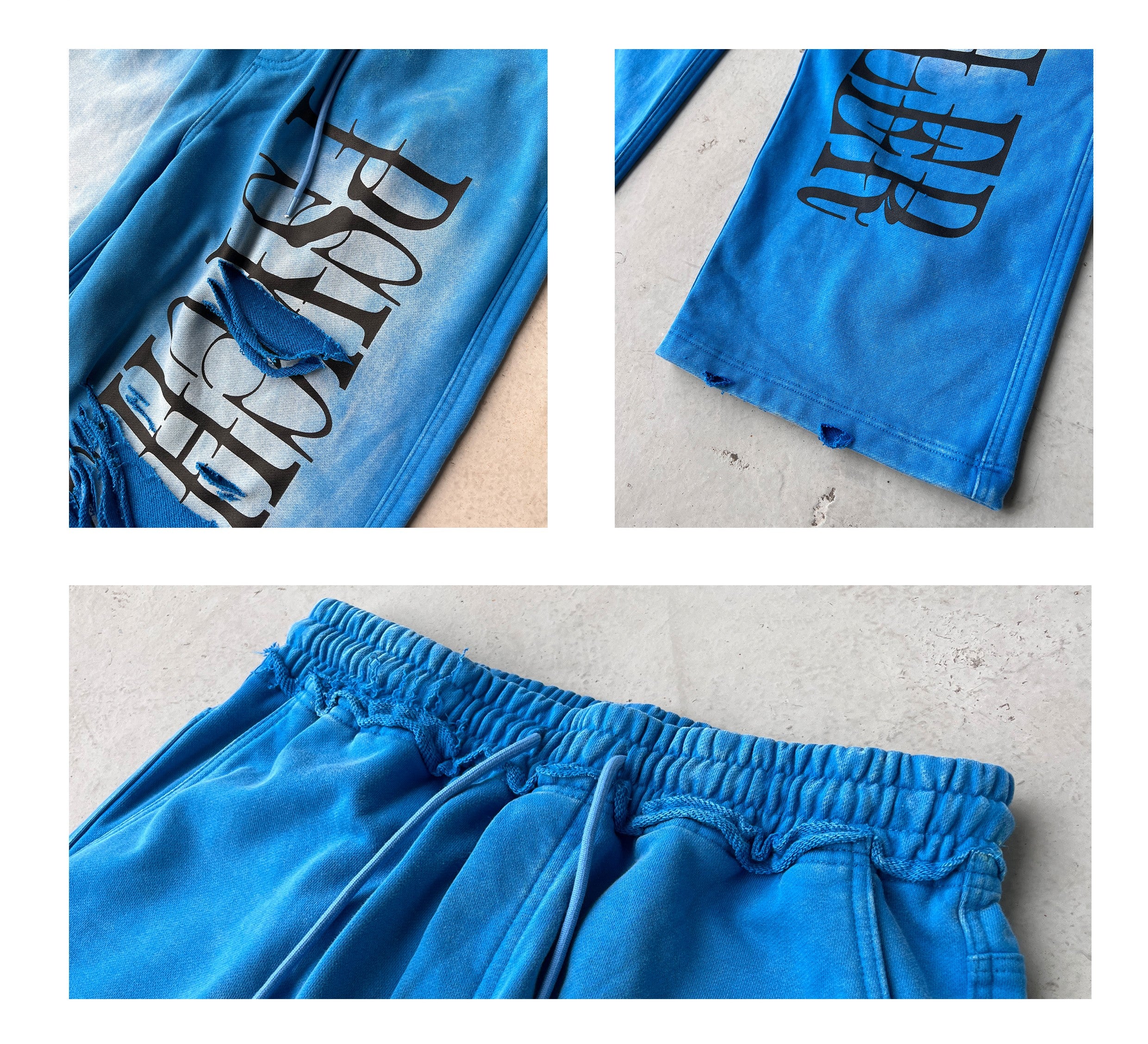 CHAOS GRAPHIC WASHED PANTS