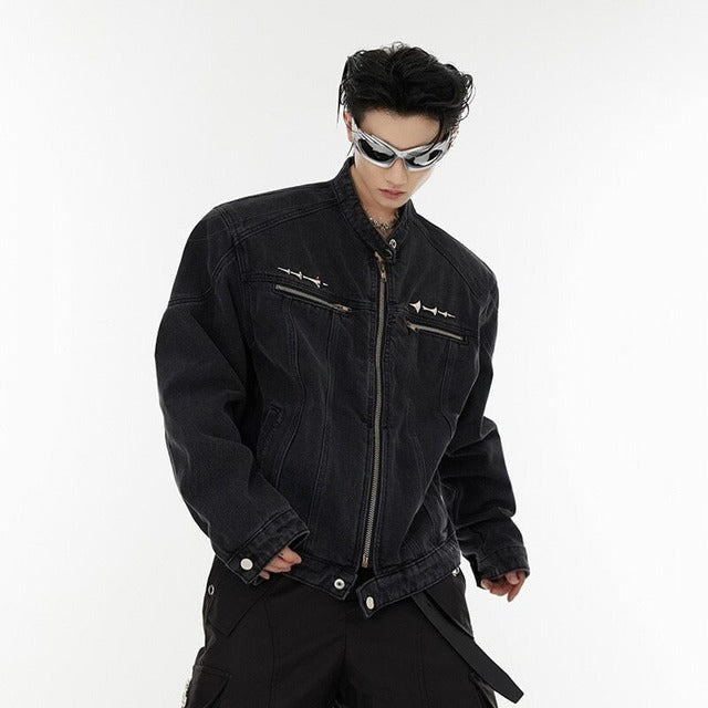 RETRO WASHED DENIM JACKET