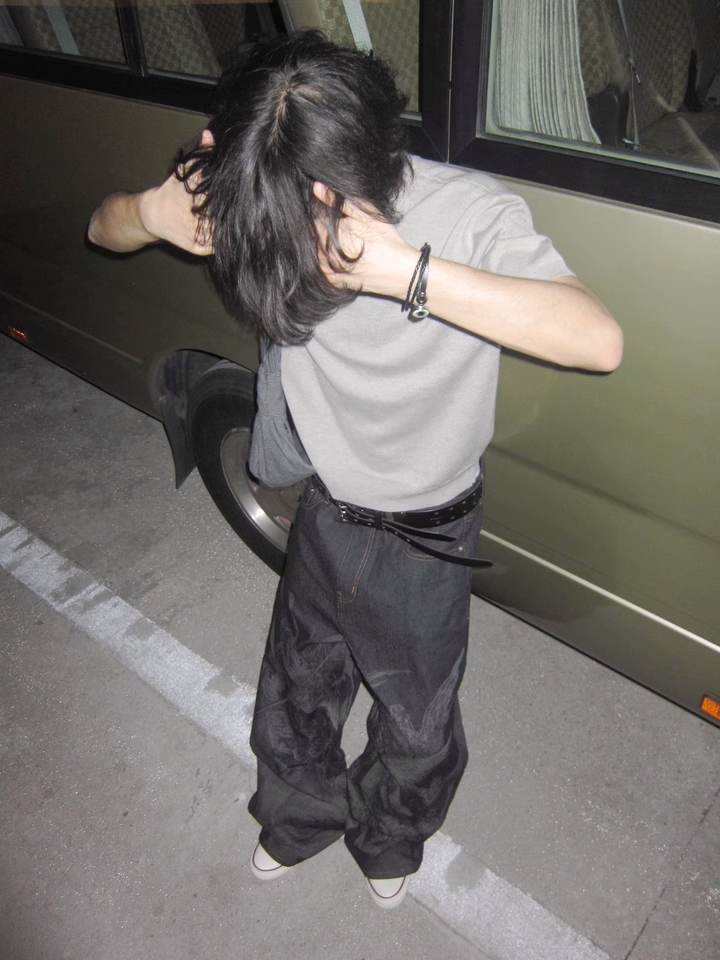 LOST PARADISE SHADOW DENIM PANTS