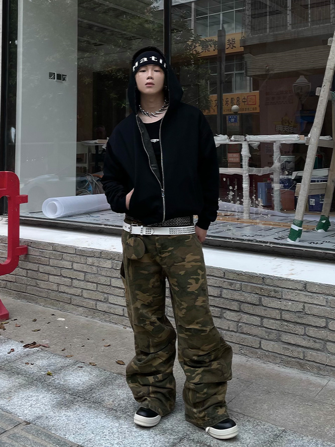 REVERSIBLE CAMO HOODIE