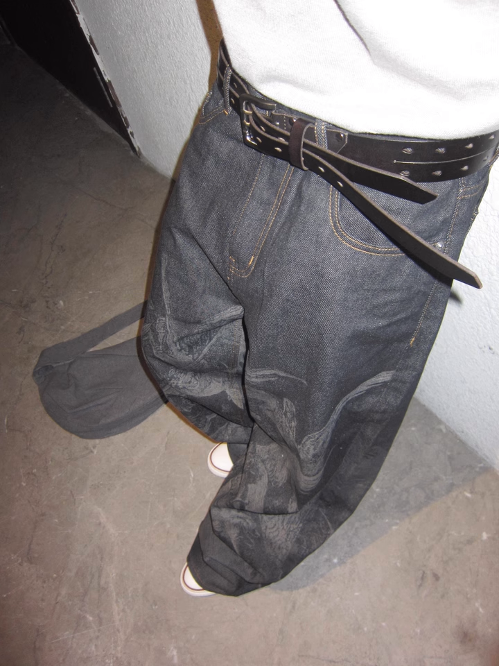 LOST PARADISE SHADOW DENIM PANTS