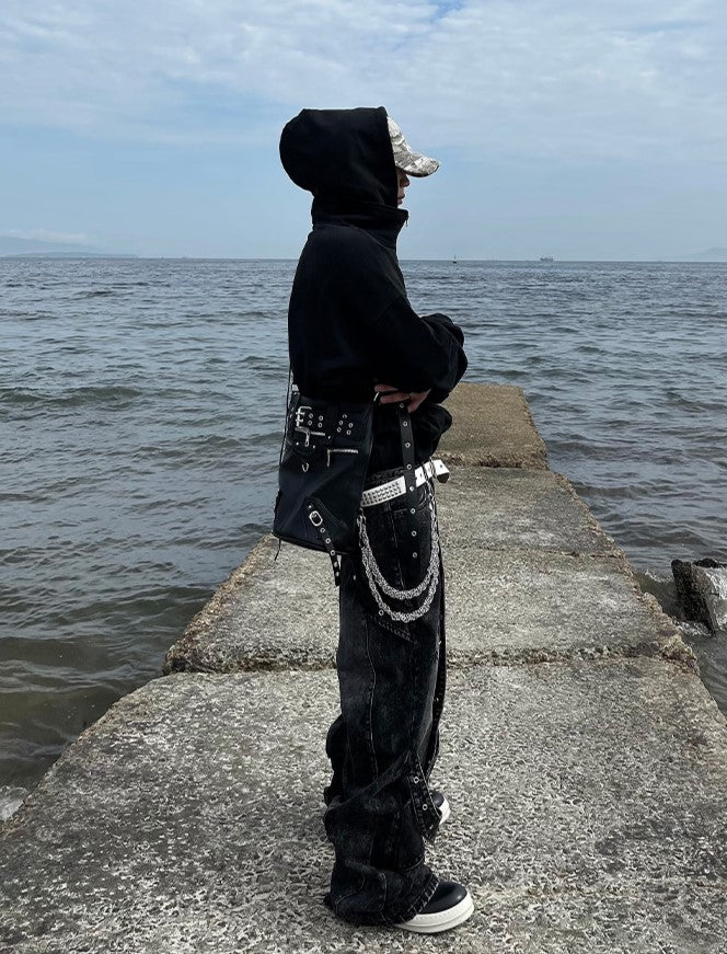 VERVE WIDE DENIM PANTS