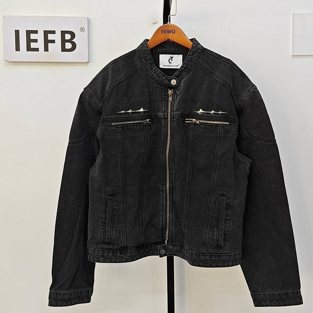 RETRO WASHED DENIM JACKET