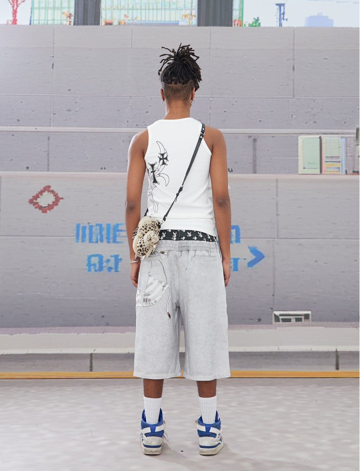 BLAZE CARTOON SWEAT SHORTS