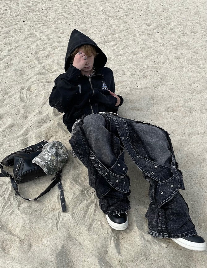 VERVE WIDE DENIM PANTS