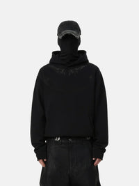 FLAME EMBROIDERY HOODIE