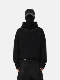 FLAME EMBROIDERY HOODIE