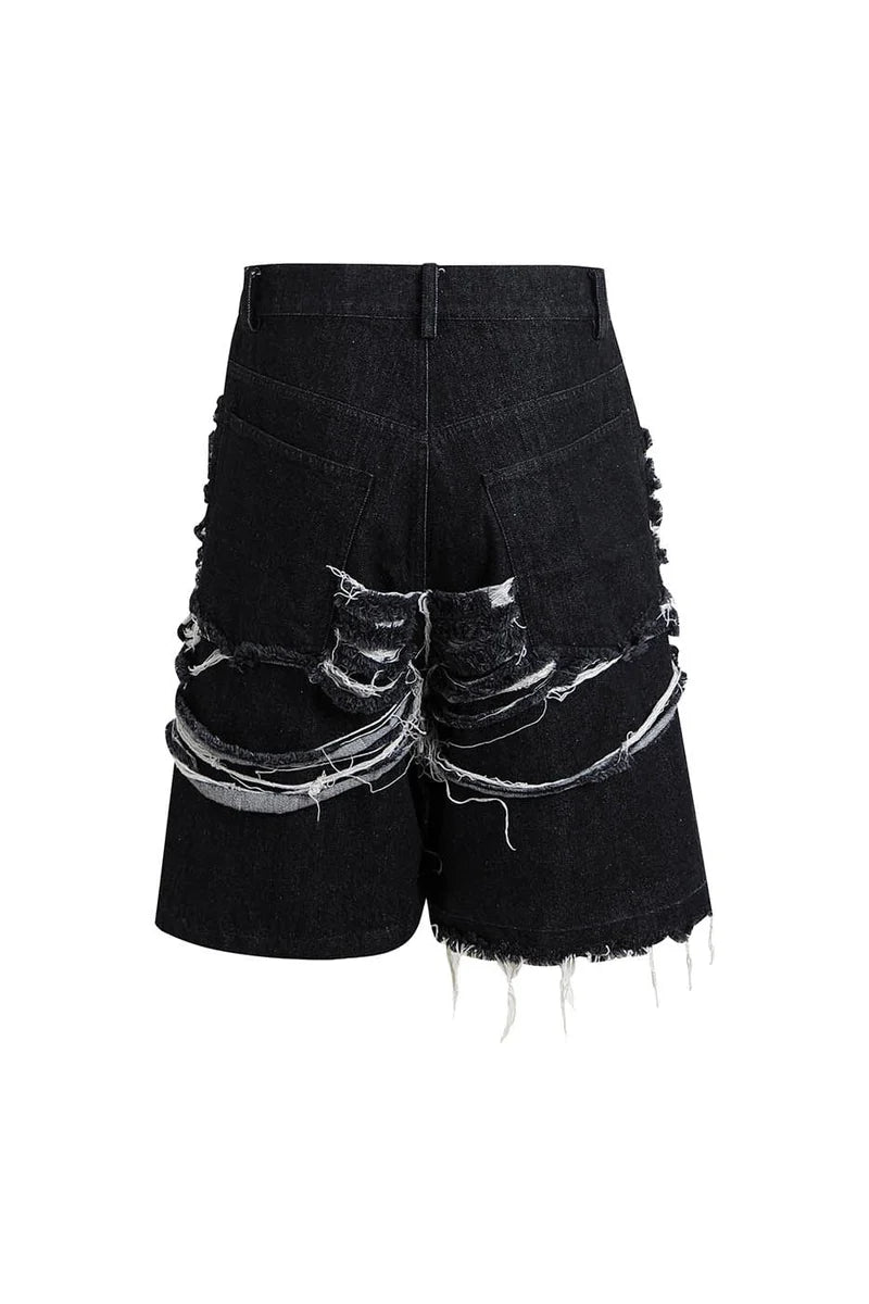 FRAGMENT HEAVY DENIM SHORTS