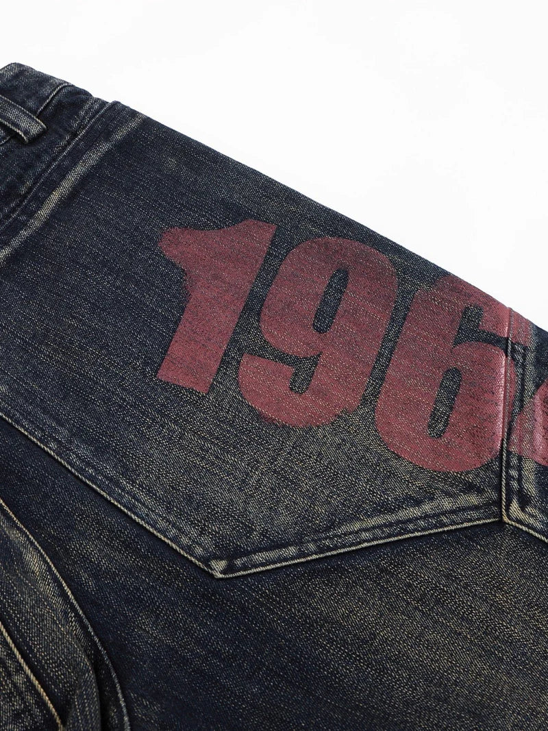 NUCLEAR BAGGY DENIM PANTS