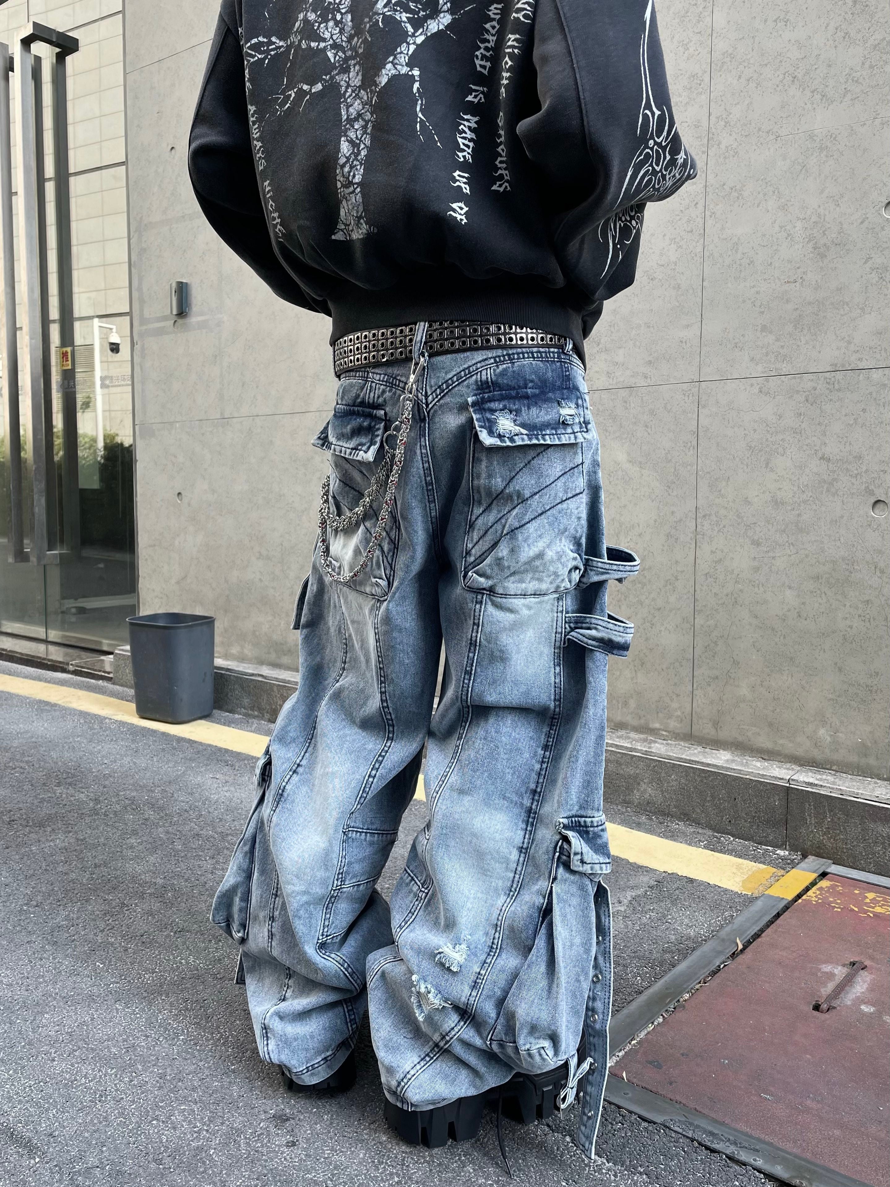 RUSTIC BAGGY CARGO PANTS