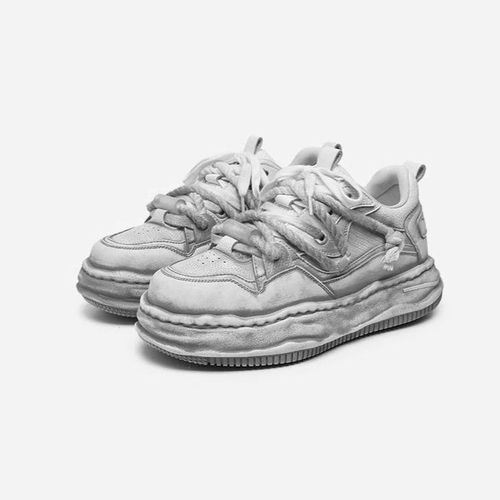 PLATFORM DIRTY ROPE SHOES