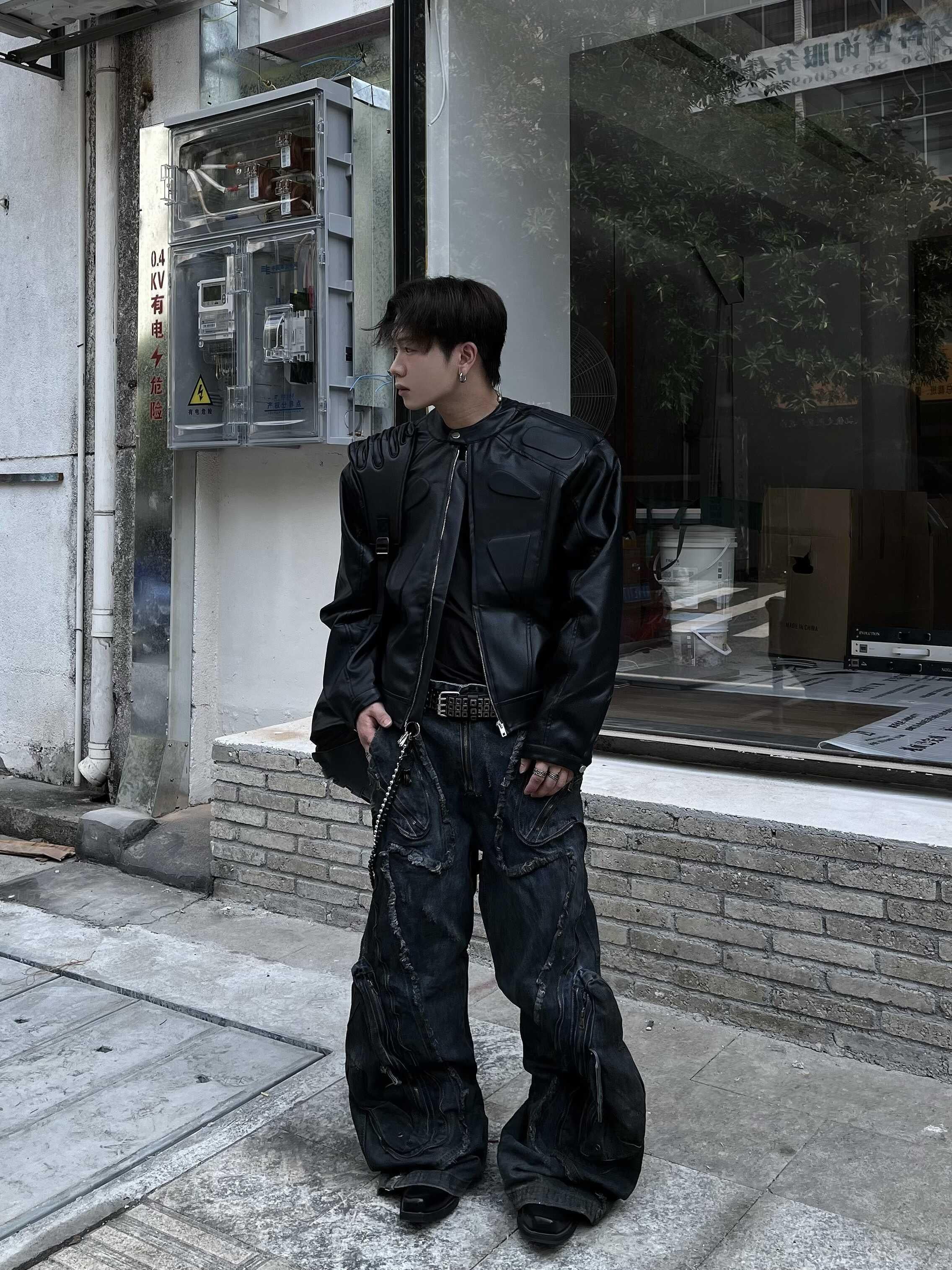 ROGUE WASHED BAGGY DENIM PANTS