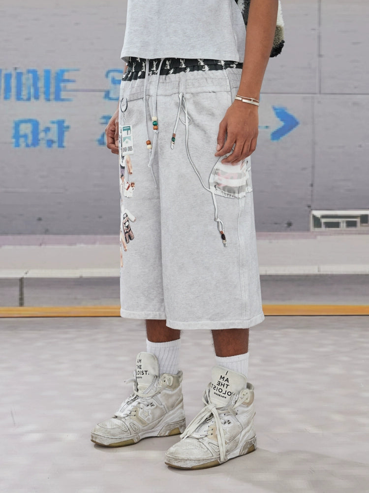 BLAZE CARTOON SWEAT SHORTS