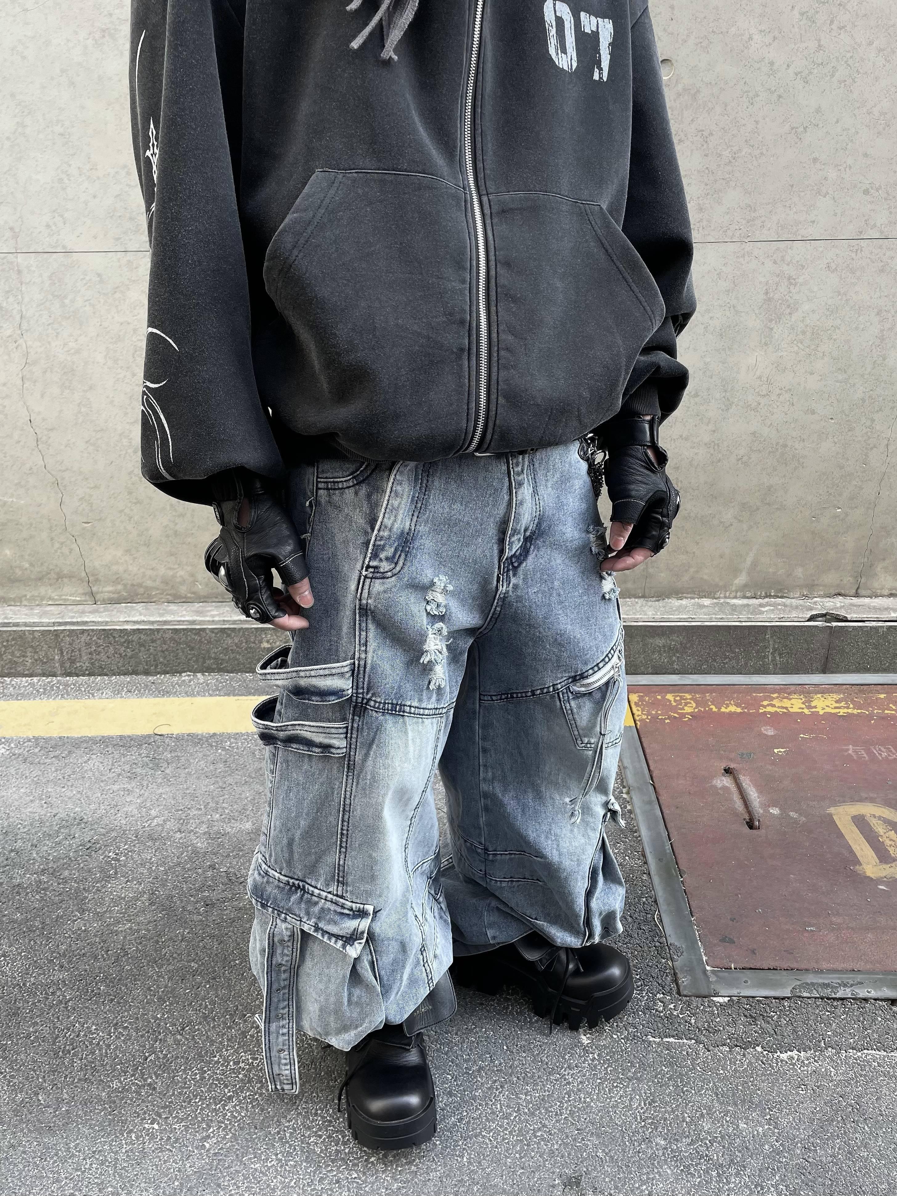RUSTIC BAGGY CARGO PANTS