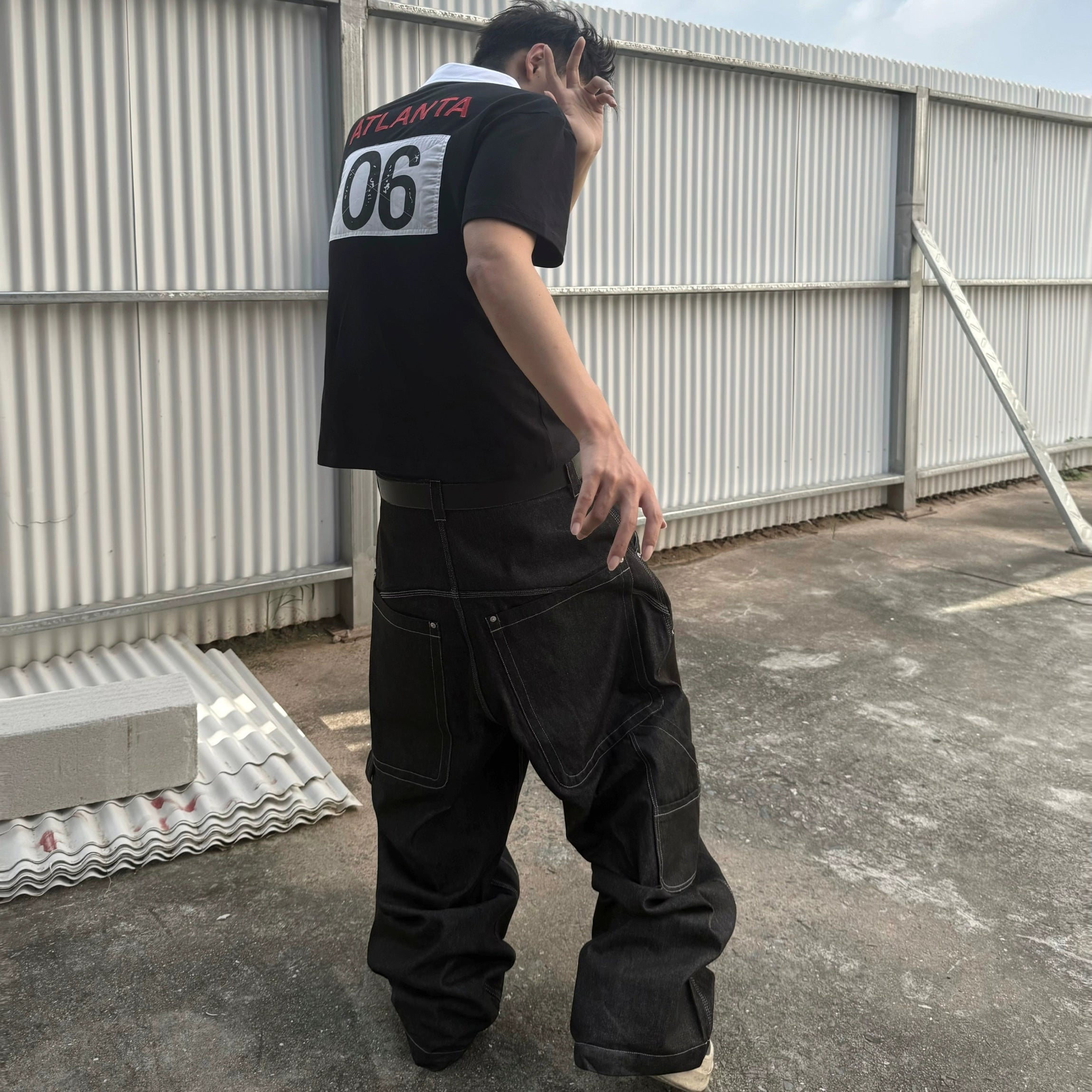 REGIT SUPER BAGGY DENIM