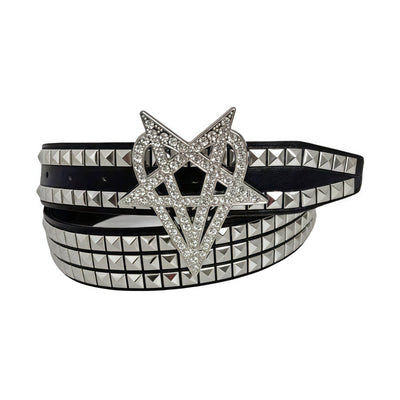 RHINESTONES STUDS BELT