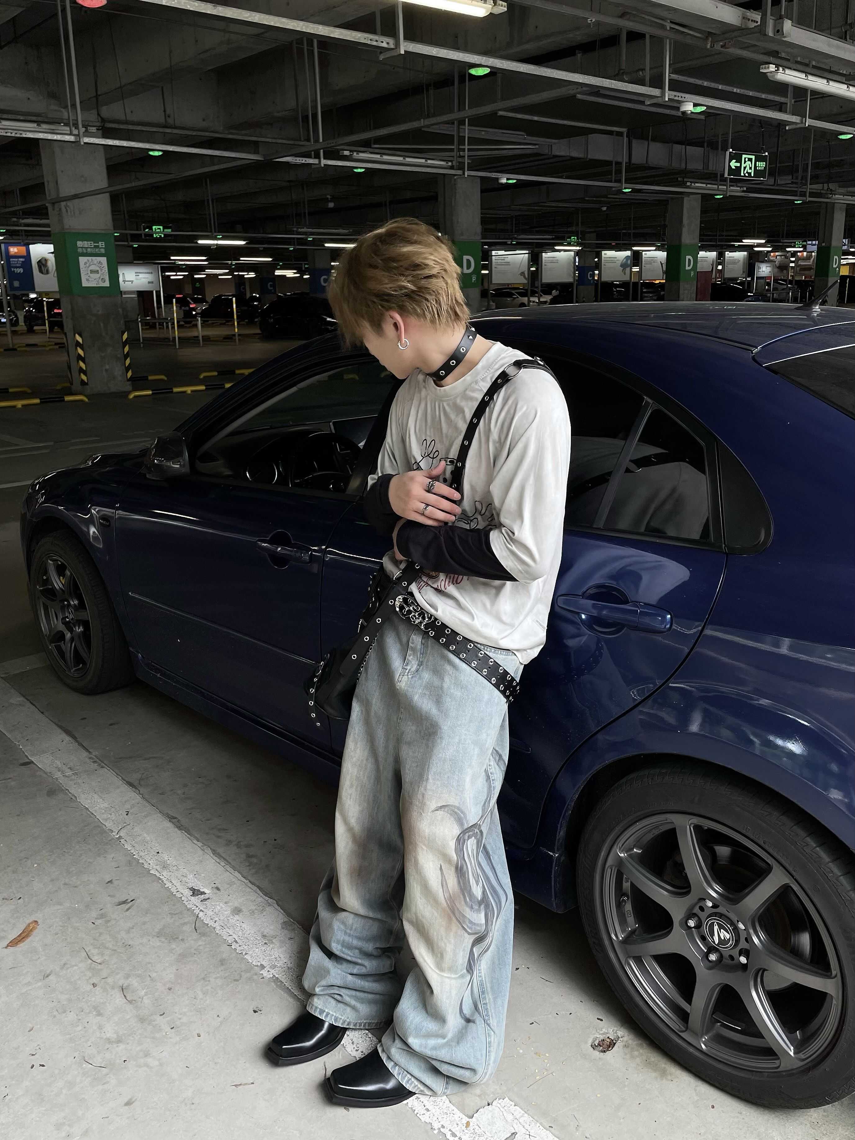 GRAVITY WIDE DENIM PANTS