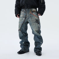 THALVORE WIDE DENIM PANTS