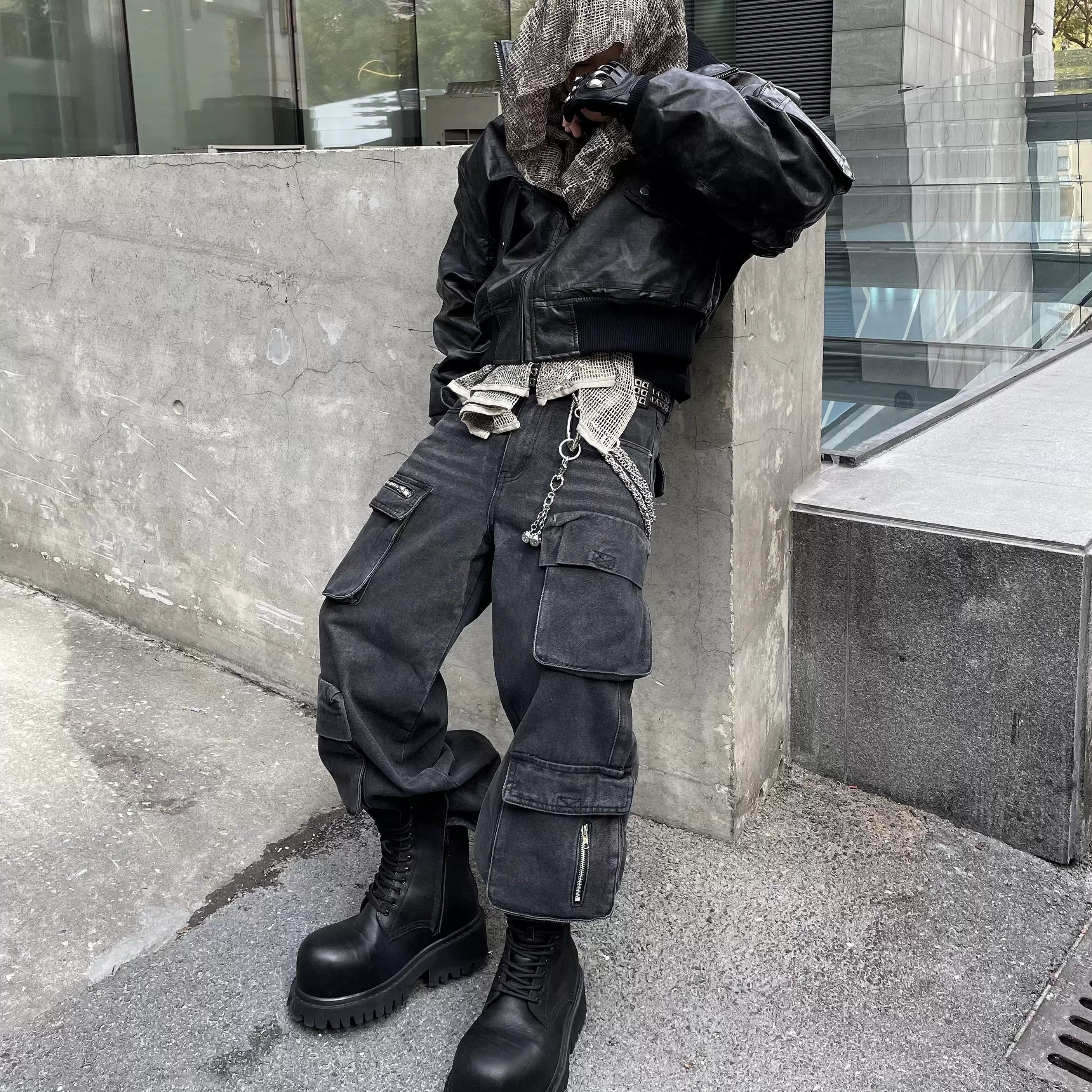 HYDRA BAGGY DENIM PANTS