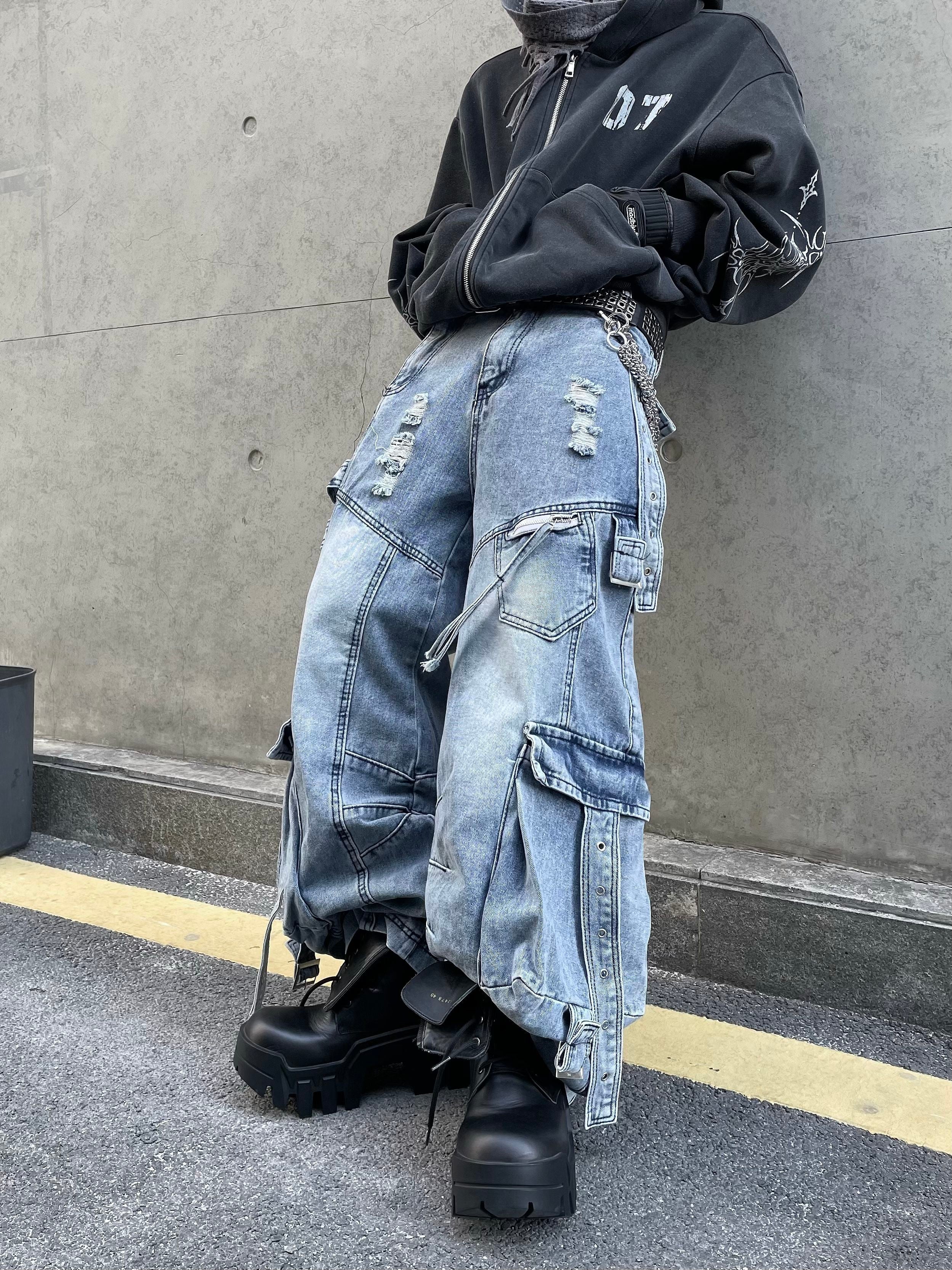 RUSTIC BAGGY CARGO PANTS