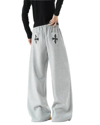 ASPHALT WIDE BALLOON SWEATPANTS