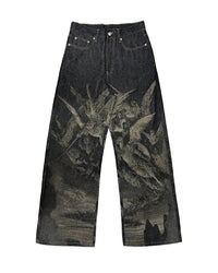 LOST PARADISE SHADOW DENIM PANTS