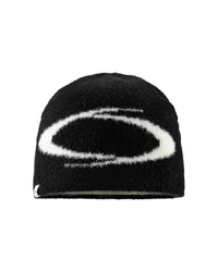 OVAL JACQUARD KNIT BEANIE
