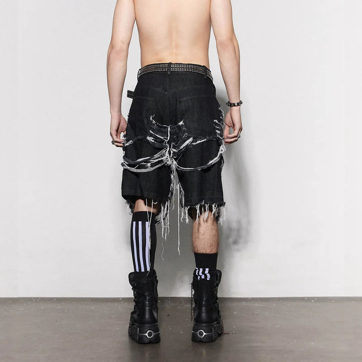 FRAGMENT HEAVY DENIM SHORTS