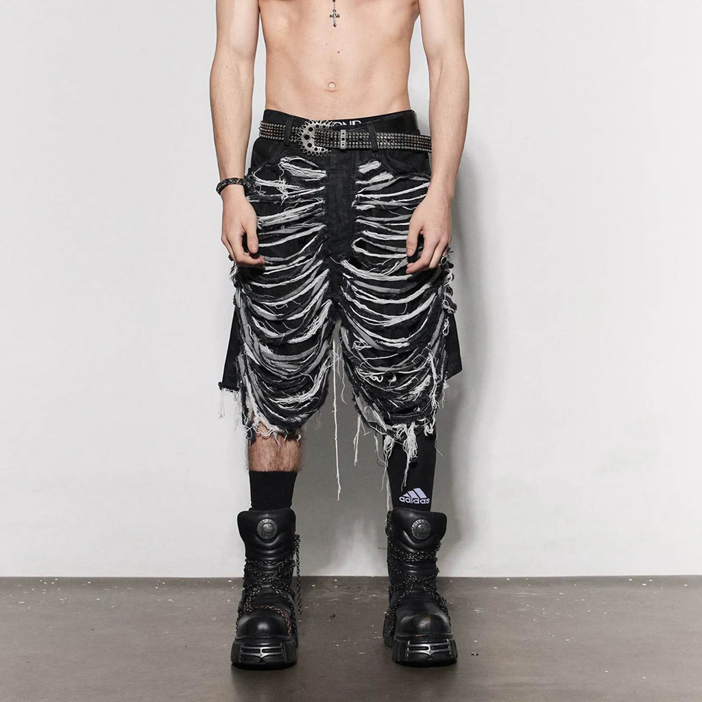 FRAGMENT HEAVY DENIM SHORTS
