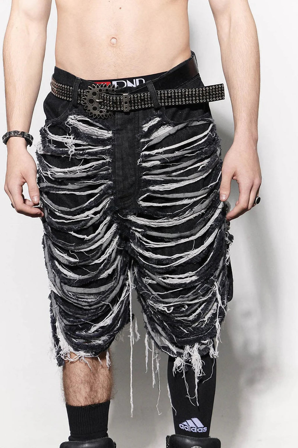 FRAGMENT HEAVY DENIM SHORTS