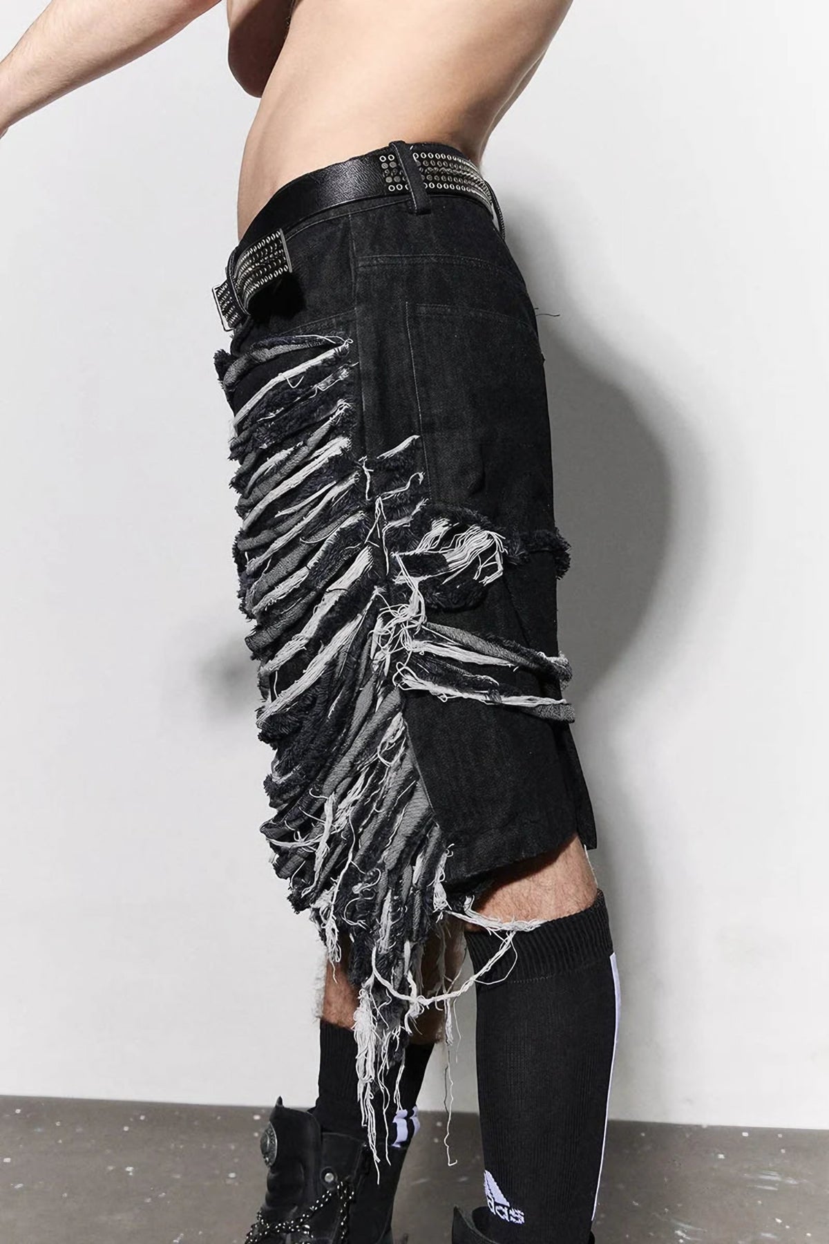 FRAGMENT HEAVY DENIM SHORTS
