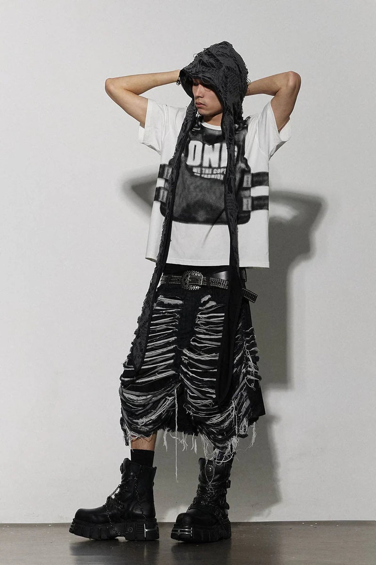 FRAGMENT HEAVY DENIM SHORTS