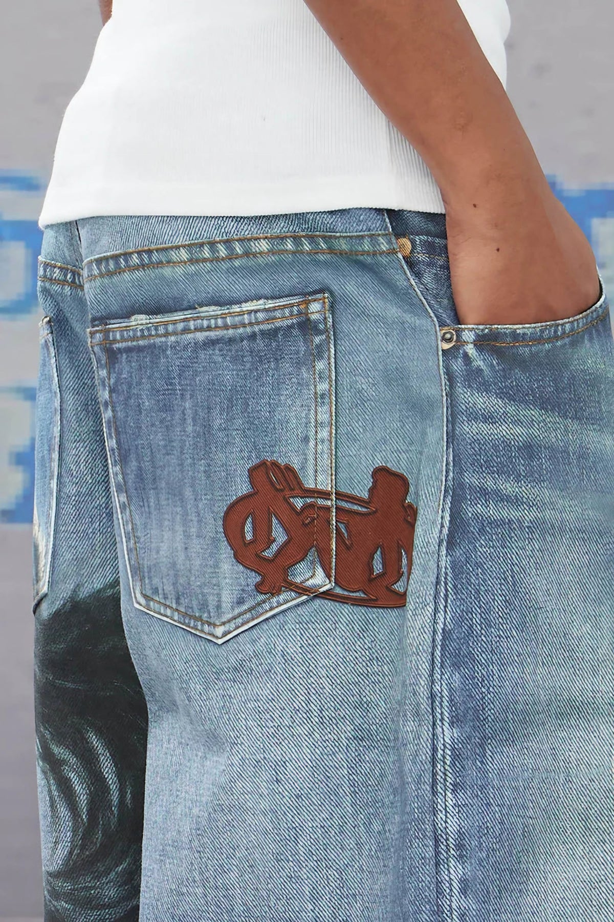 PEGASUS BERMUDA DENIMS SHORTS